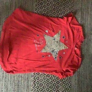 Red gray an blue life is a dream kids shirt